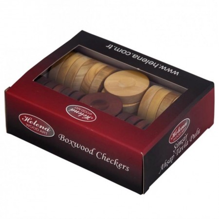 Şimşir Ağacı Tavla Pulu (28 mm)