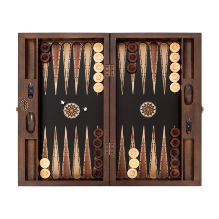 King Geniş Tavla / Siyah