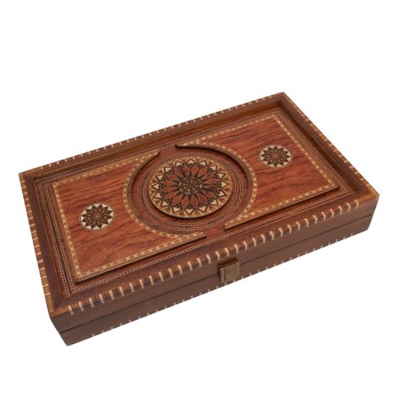 Genius Oymalı Büyük Boy Tavla