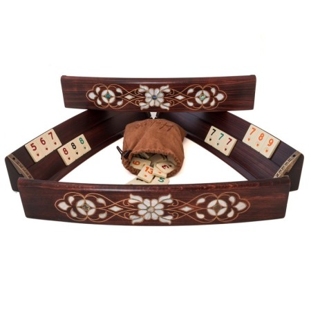 Daisy Sedef Kakmalı Oval Okey Takımı