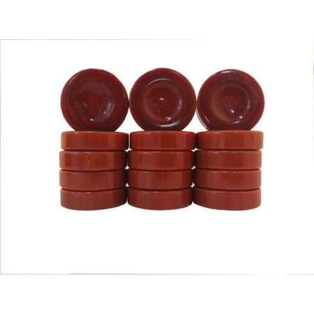 Polyester Tavla Pulu / Turuncu  (44,5 mm) 