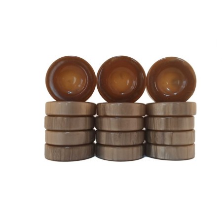 Polyester Tavla Pulu / Beige (44,5 mm) 