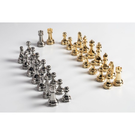 HLN Klasik Metal Satranç Figür