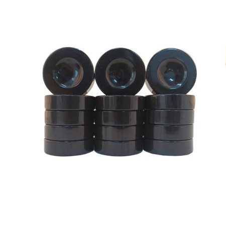 Polyester Tavla Pulu / Siyah   (44,5 mm) 