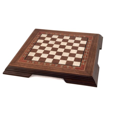 Flat Ayaklı Satranç Altı / Ceviz / Mini