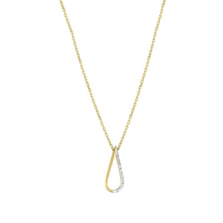 14 Ayar Butter Yellow Tasarım Altın Kolye