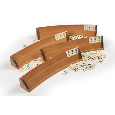 Classic Oval Okey Takımı / Masif