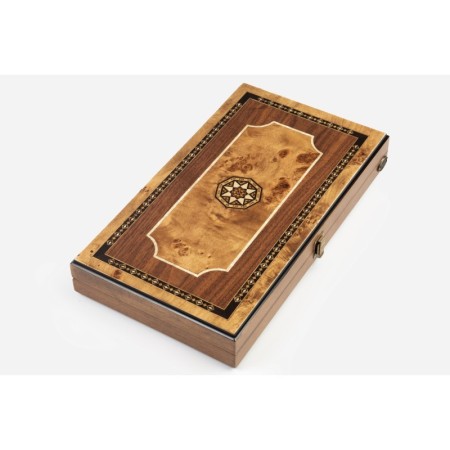 Pure Küçük Boy Tavla / Ceviz - Mazel