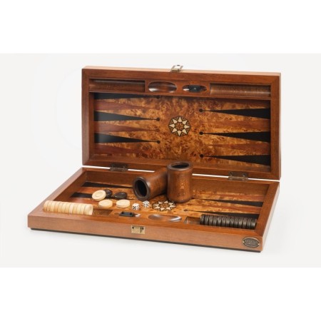 Pure Küçük Boy Tavla / Ceviz - Mazel