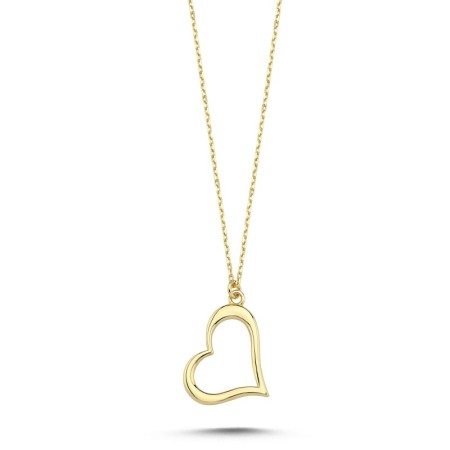 14 Ayar Sarı Altın Kolye