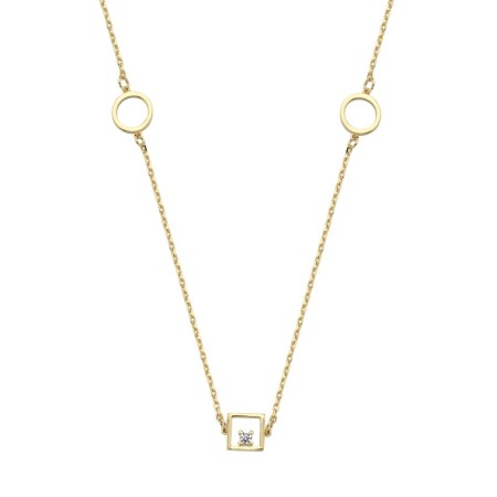 14 Ayar Fatmira Tasarım Altın Kolye