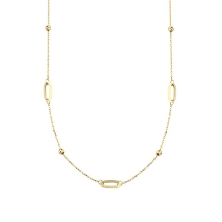 14 Ayar Ataç Dorika Tasarım Altın Kolye