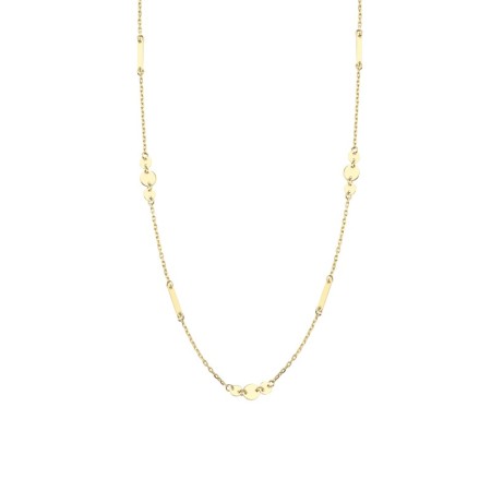 14 Ayar Minimal Tasarım Zincir Altın Kolye