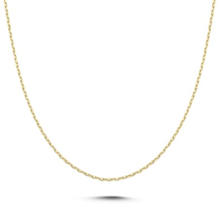 14 Ayar Tasarım Altın Zincir