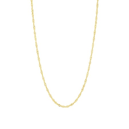 14 Ayar Singapur Tasarım Altın Zincir	