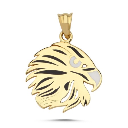 14 Ayar Kartal Figürlü Sarı Altın Kolye Ucu