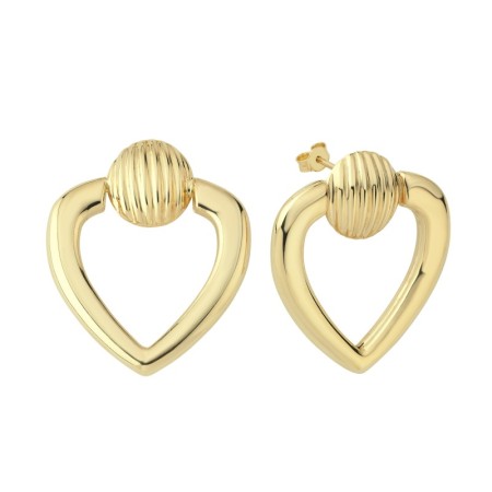 14 Ayar Kaylee Tasarım Altın Küpe