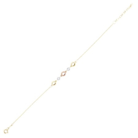 14 Ayar Bianca Altın Bileklik