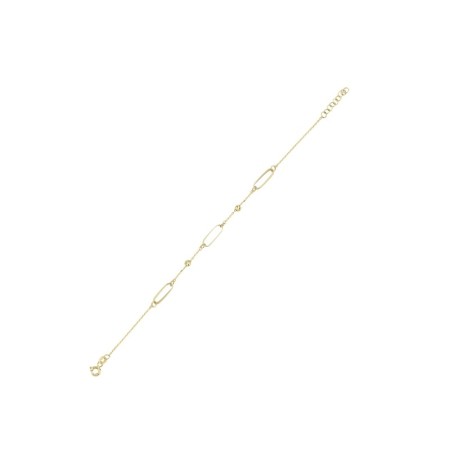 14 Ayar Ataç Tasarım Dorika Altın Bileklik