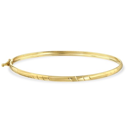 14 Ayar Navetta Tasarım Altın Kelepçe