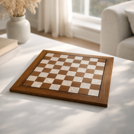 Sedefli Satranç Altı / Ceviz