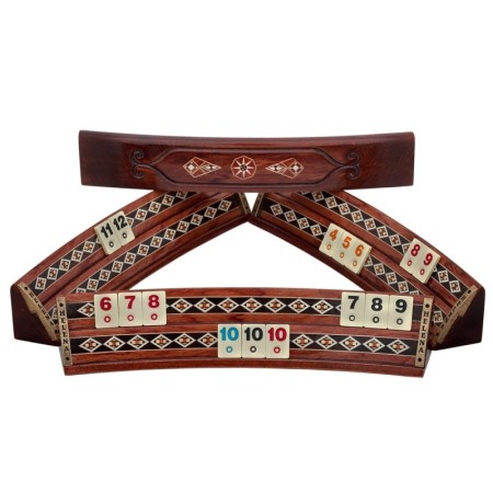 Solen Oval Okey Takımı / Gül