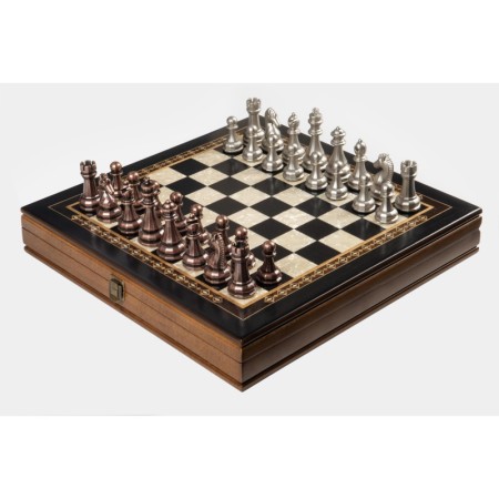 Selge Büyük Boy Satranç / Siyah