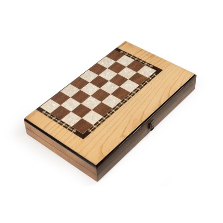 Origin Damalı Maxi Tavla / Dişbudak