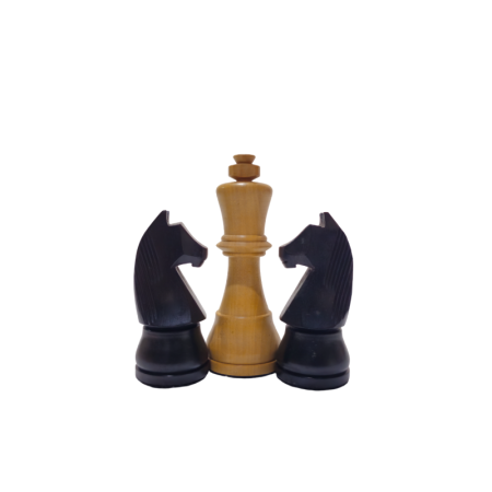 Helena Ahşap Satranç Figür