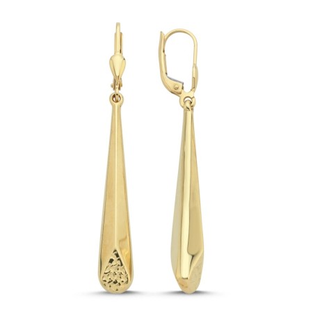 14 Ayar Nobless Altın Küpe