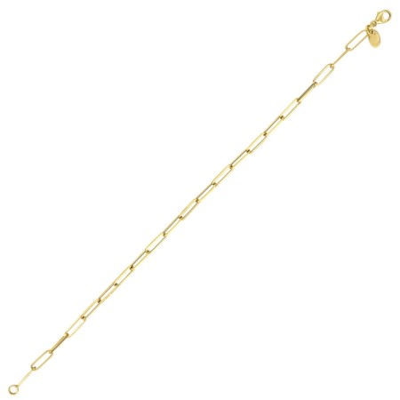 14 Ayar Ataç Tasarım Altın Zincir Bileklik