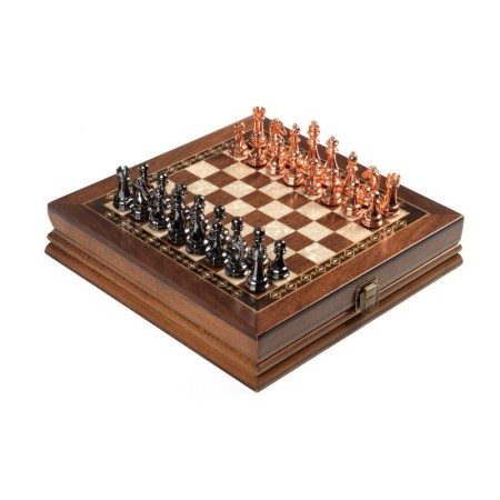 Selge Küçük Satranç Takımı 25cm - Ceviz 