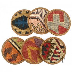 Kilim Bardak Altlığı Seti