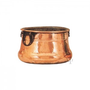 Demir Saplı Yuvarlak Kazan (Büyük)