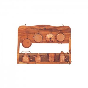 Ahşap Parça Bakır Mini Koleksiyonu