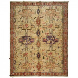 İran Halısı - İpek Soumak Kilim